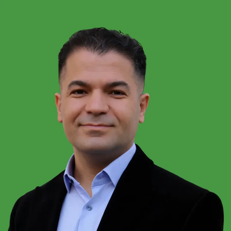 Porträt von Bashar Abdo.