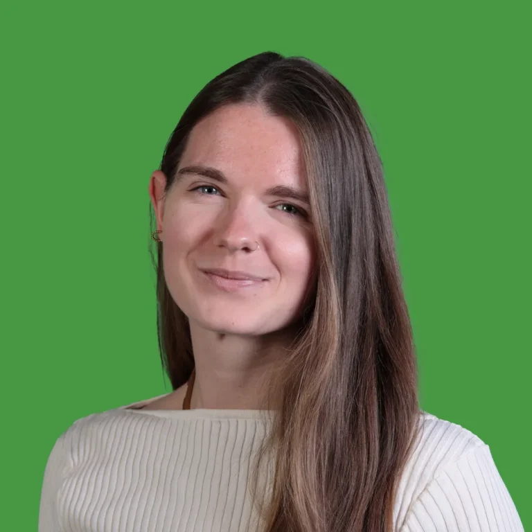 Porträt von Nadine Schulte.